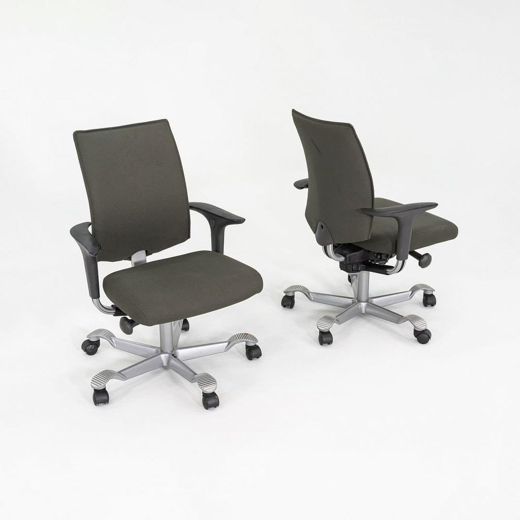 2010s Peter Opsvik for HAG Creed H05 Desk Chair in Green Fabric 2x Available