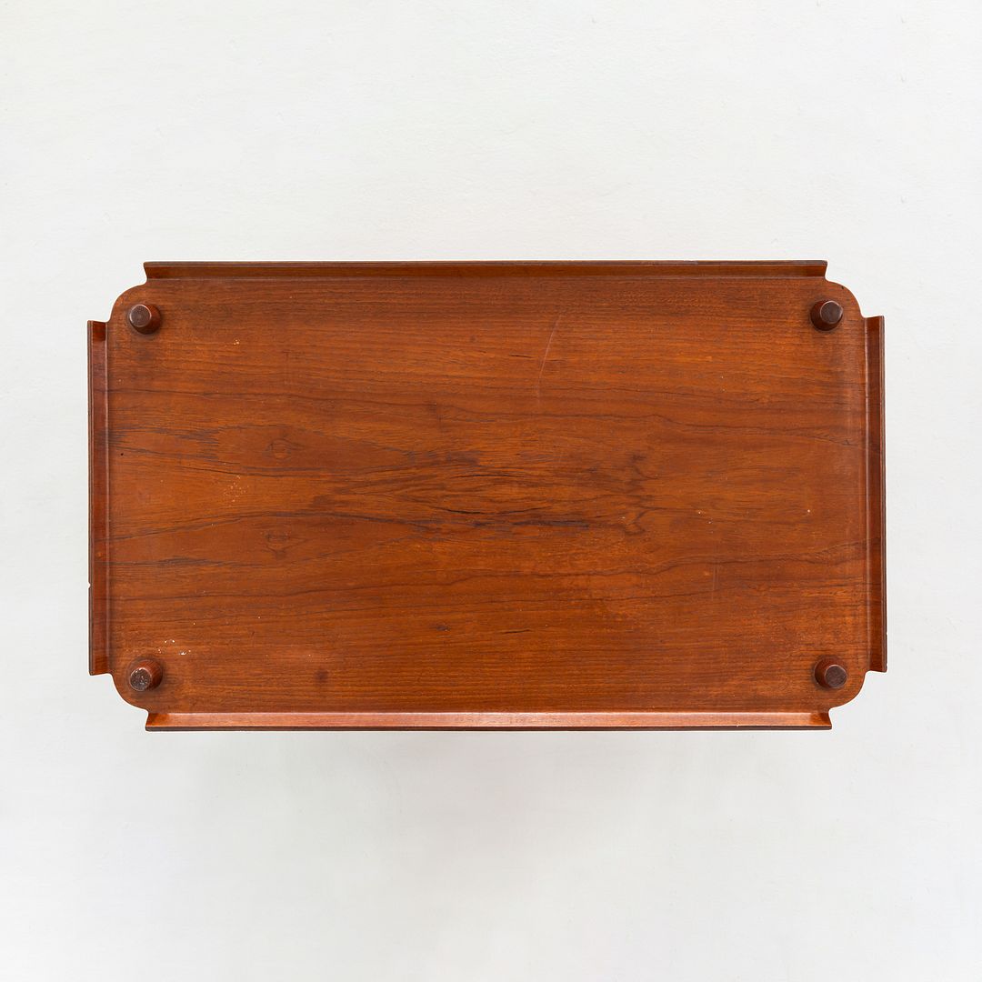 1960s Poul Hundevad for Vamdrup Teak Bar / Serving Cart in Teak Made in Denmark