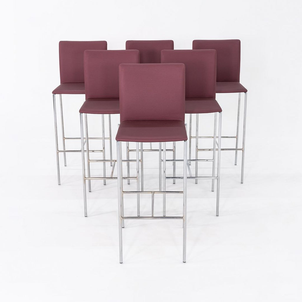 2010s MilanoLight Bar Stool by Wolfgang C.R. Mezger for Davis Furniture 6x Avail