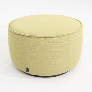 2017 Barber Osgerby Vitra Mariposa Pouf / Ottoman Medium Green Fabric 3x Avail
