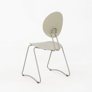 2024 Set of Four Verner Panton for Verpan Flex Chair in Grey Frame w/ Grey Seat