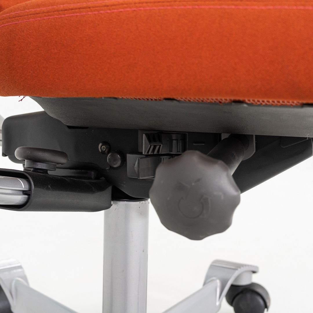2010s Peter Opsvik for HAG Creed H05 Desk Chair in Orange Fabric 4x Available