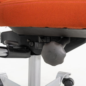2010s Peter Opsvik for HAG Creed H05 Desk Chair in Orange Fabric 4x Available