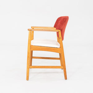 1960s Ejner Larsen and Aksel Bender Madsen 4205 Dining Arm Chair Fritz Hansen