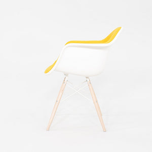 2022 Herman Miller Eames DAW Dining Chair in Yellow w/ Eiffel Base 3x Available