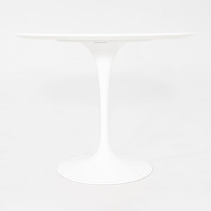 2019 Eero Saarinen for Knoll Tulip Dining Table with White Laminate 36" Top