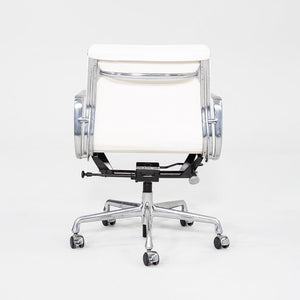 2020s Herman Miller Eames Soft Pad Management Desk Chair with White Leather