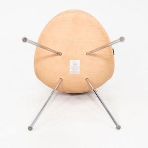 2024 Arne Jacobsen for Fritz Hansen Drop Dining Chair Rustic Leather Upholstery