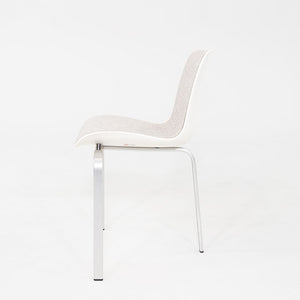 2008 Poul Kjaerholm for Fritz Hansen PK8 Dining Chair White Divina Melange 120