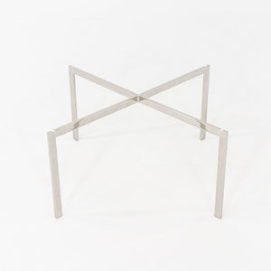 2005 Mies van der Rohe for Knoll Barcelona Coffee Table Stainless Steel & Glass