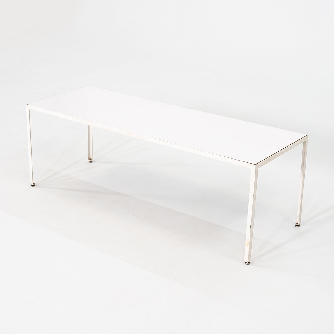 1950s George Nelson for Herman Miller Steel Frame Series 5150 Coffee Table White