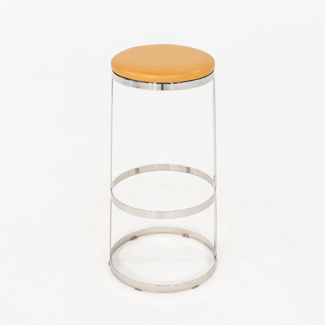 2010 Lievore Altherr Molina for Bernhardt Design Aro Bar Stool with Swivel Seat 15x Available