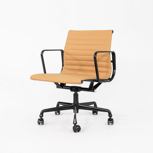 2022 Herman Miller Eames Aluminum Group Management Desk Chair in Tan, 4x Avail