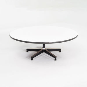 C. 1956 Herman Miller Eames Coffee Table with White Laminate Top and 670 Base
