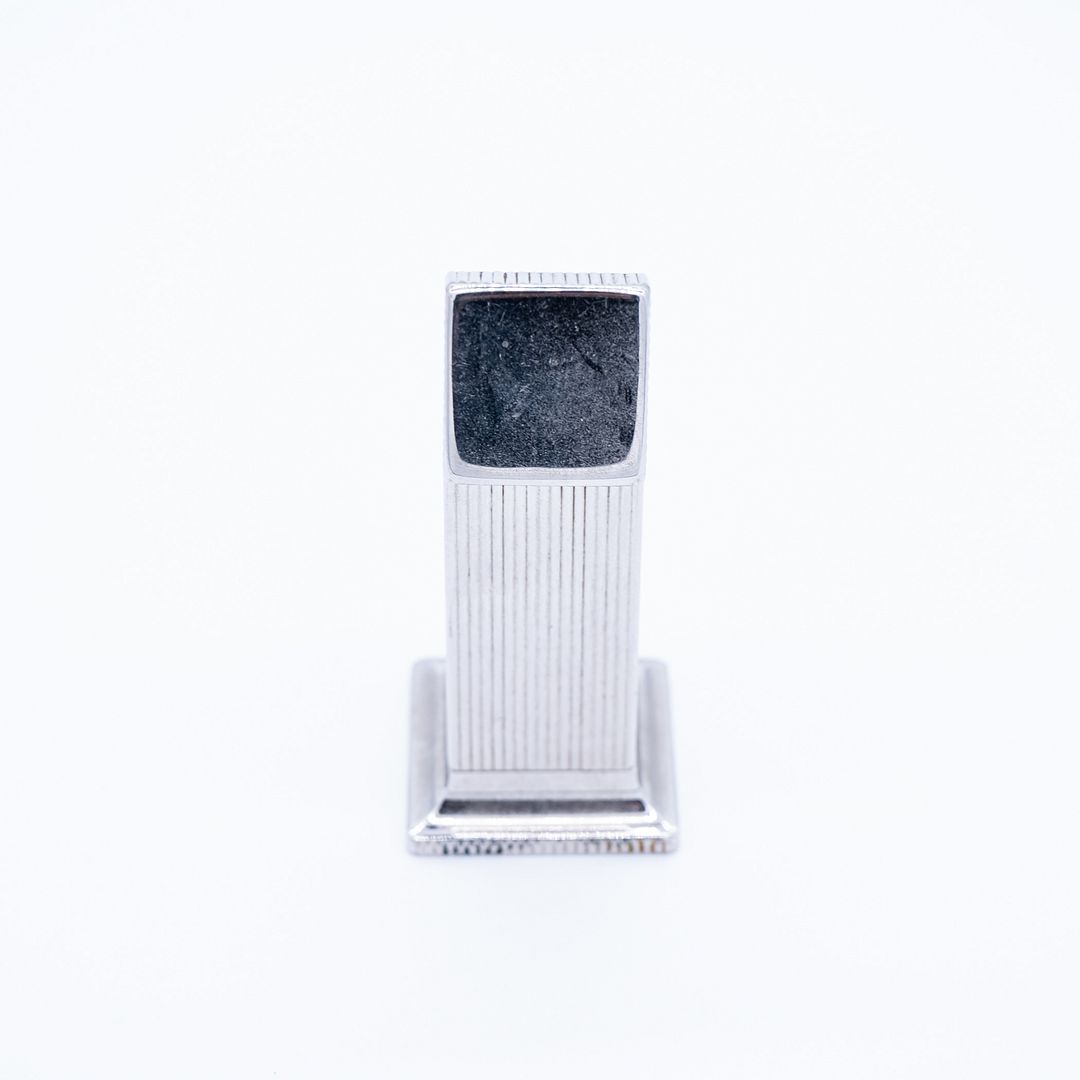 Gordon Bunshaft's Personal Items: Lighter, Paperweight, Shovel Pin & Glass Piece