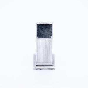 Gordon Bunshaft's Personal Items: Lighter, Paperweight, Shovel Pin & Glass Piece