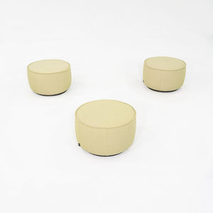 2017 Barber Osgerby Vitra Mariposa Pouf / Ottoman Medium Green Fabric 3x Avail
