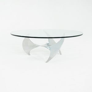 1960s Knut Hesterberg for Ronald Schmitt K9 Propeller Coffee Table 44 inches