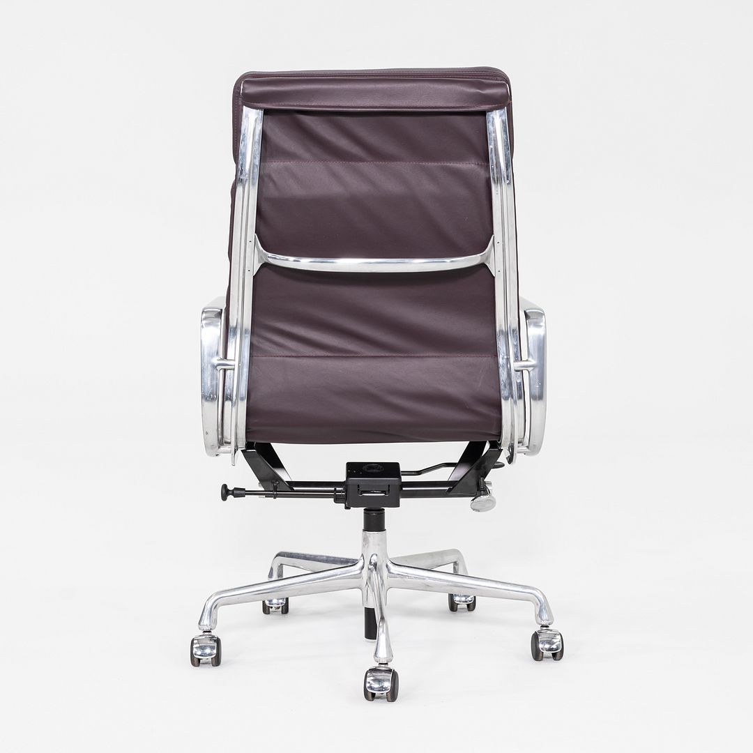 2014 Herman Miller Eames Soft Pad Executive Desk Chair with Burgundy Leather