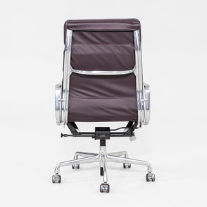 2014 Herman Miller Eames Soft Pad Executive Desk Chair with Burgundy Leather