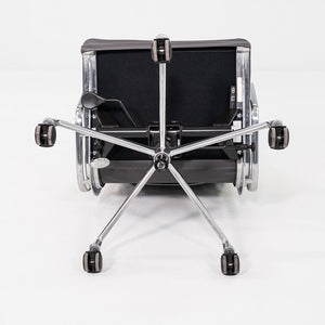 2017 Herman Miller Eames Soft Pad Executive Desk Chair Grey Leather 6x Available