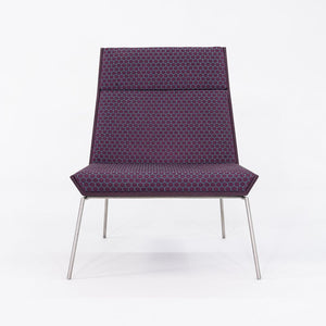 2017 Brian Graham for Martin Brattrud Inc. Fold Lounge Chairs in Architex Lotto Lila Inner Sea Fabric 8x Available