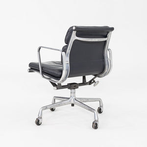 1989 Herman Miller Eames Soft Pad Management Desk Chair Black Leather 7x Avail