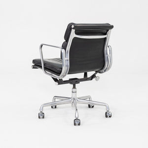 2003 Herman Miller Eames Soft Pad Management Desk Chair Black Leather 6x Avail