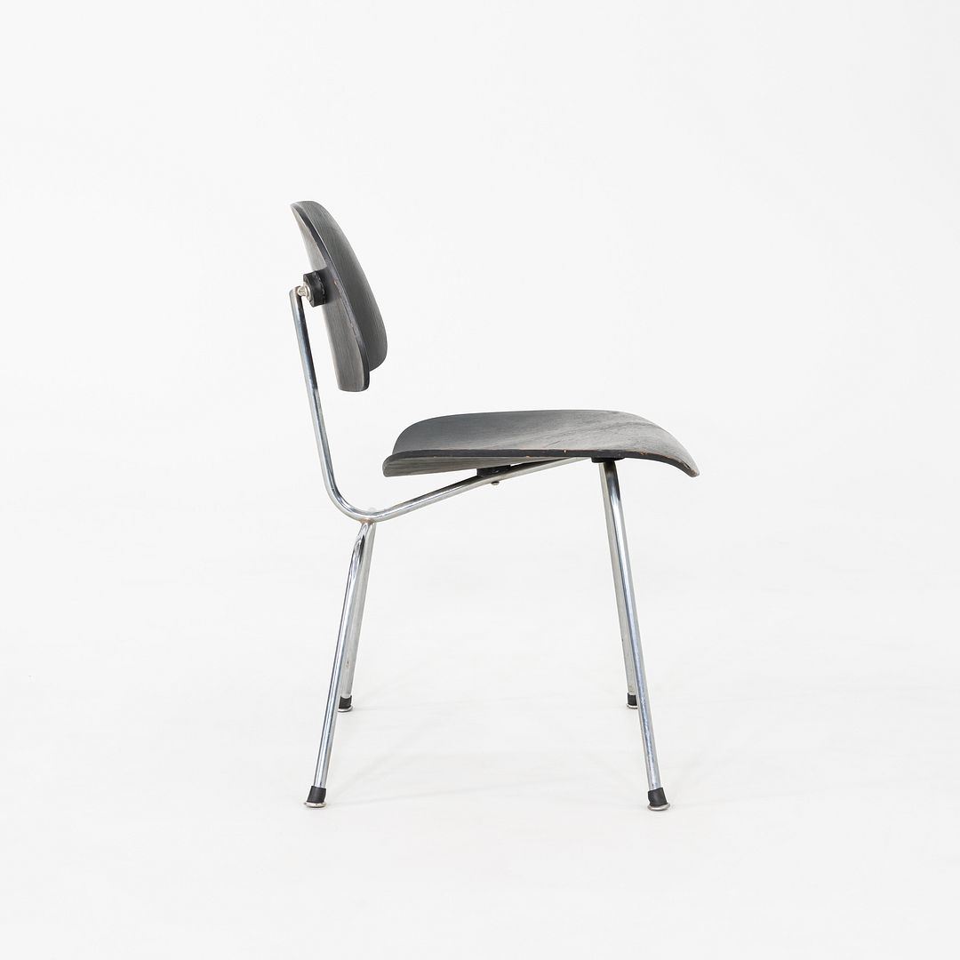 1954 Charles and Ray Eames for Herman Miller DCM Dining Chair w/ Ebonized Finish