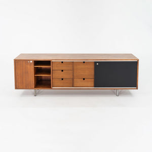 1950s George Nelson for Herman Miller Walnut and Steel Credenza 80x18 inches