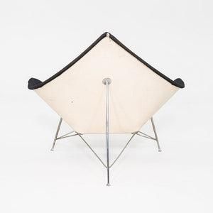 1950s George Nelson for Herman Miller Coconut Lounge Chair with Black Fabric