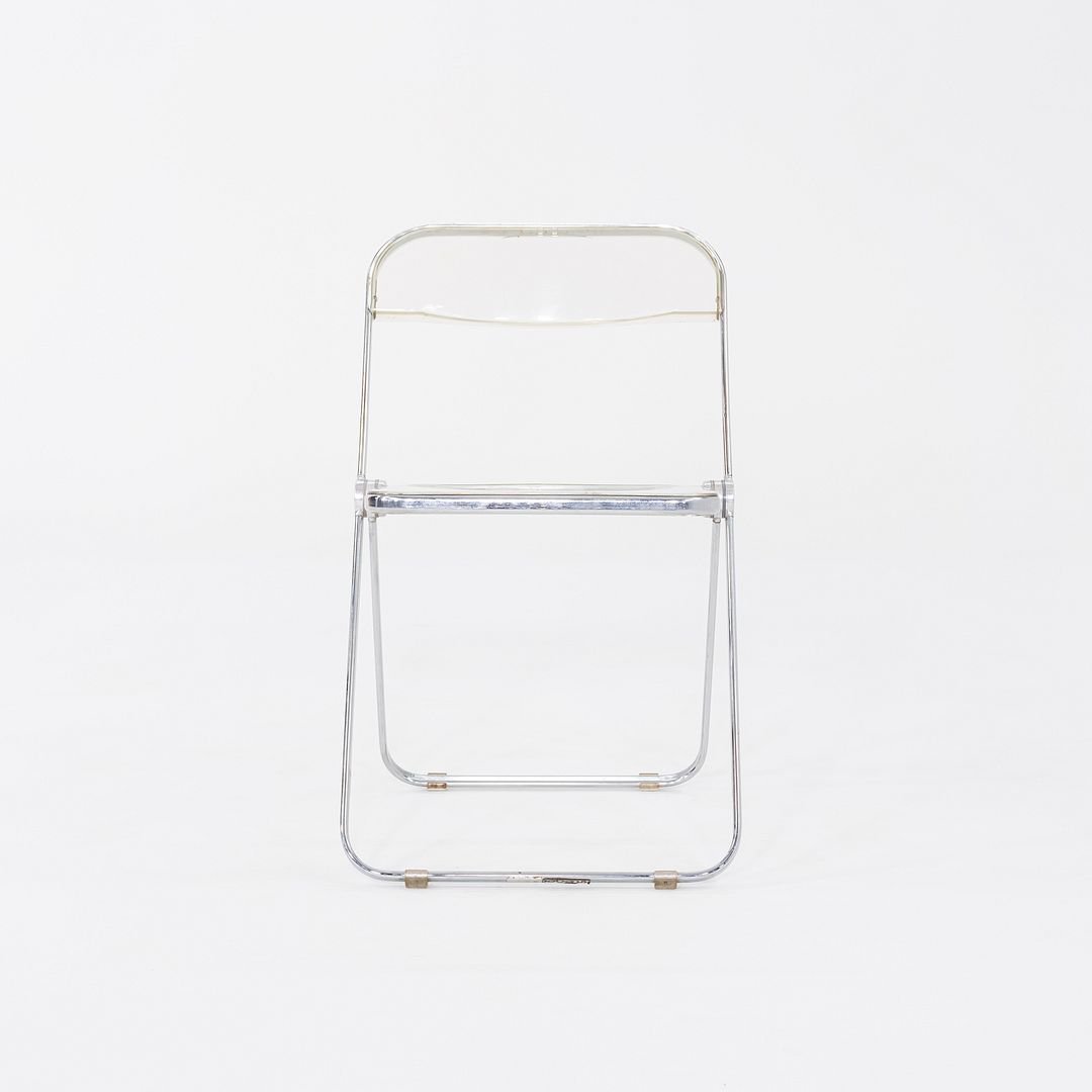 1970s Set of Six Giancarlo Piretti for Anonima Castelli Plia Folding Chairs