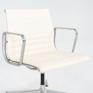 2013 Herman Miller Eames Aluminum Group Side Chairs Antler Swivel Bases