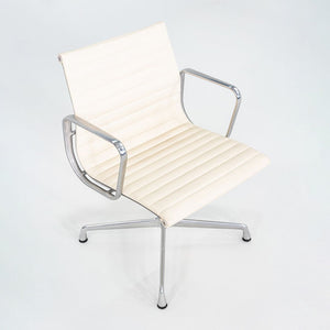 2013 Herman Miller Eames Aluminum Group Side Chairs Antler Swivel Bases