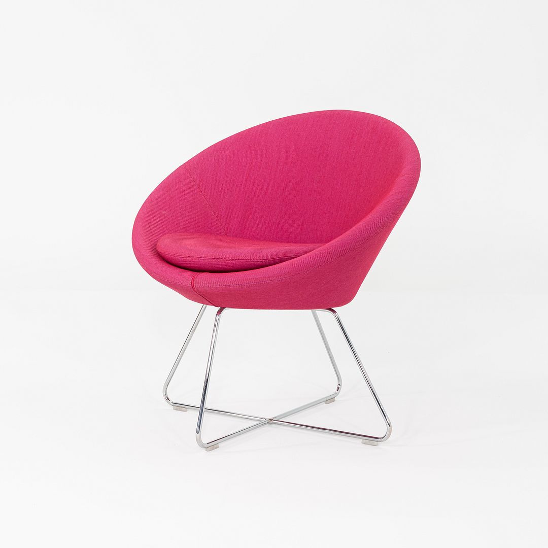 2015 PearsonLloyd for Allermuir Conic Lounge Chair in Pink Fabric 6x Available