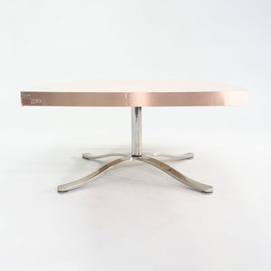 2004 Nicos Zographos Custom Conference Table in Wood with Stainless Steel Base