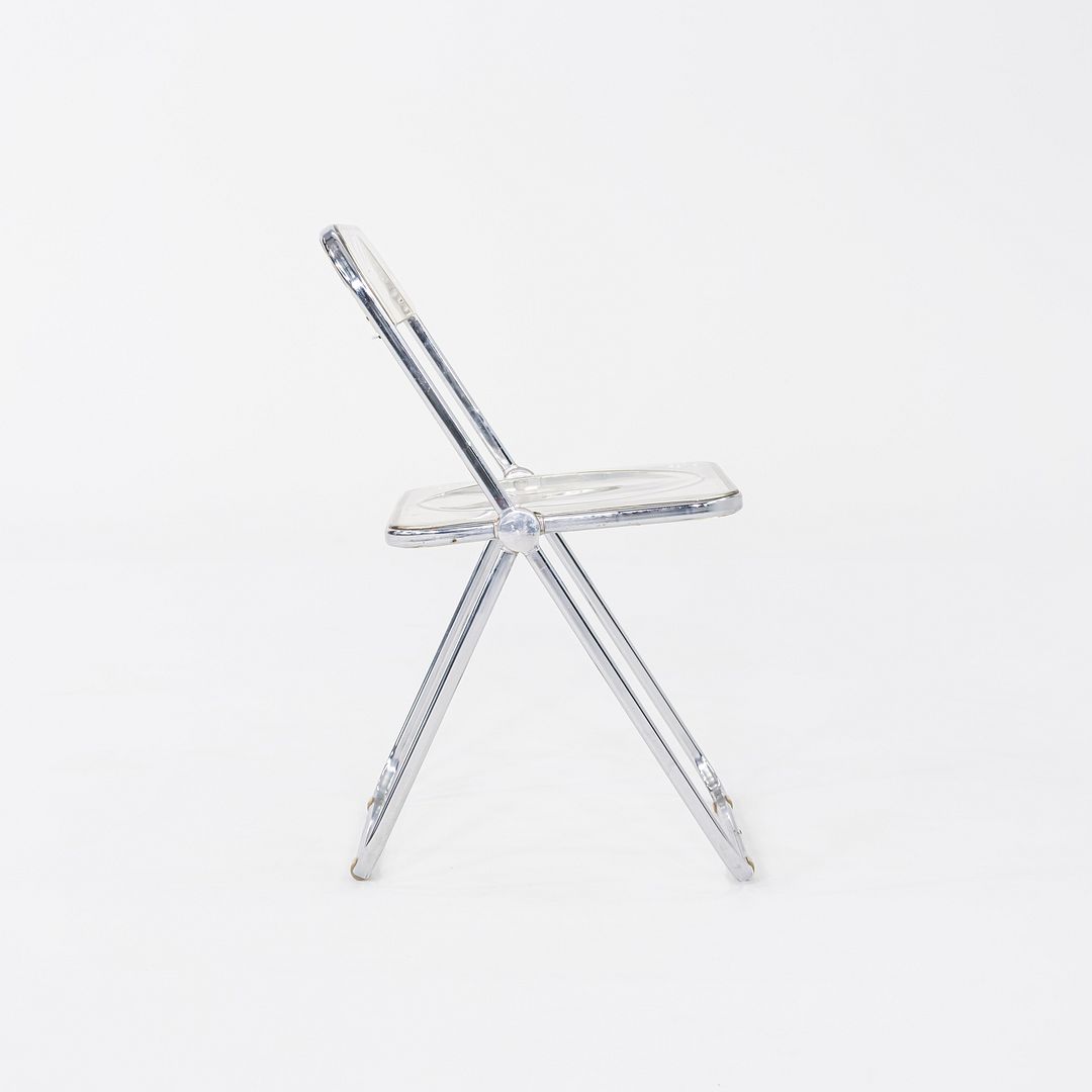 1970s Set of Six Giancarlo Piretti for Anonima Castelli Plia Folding Chairs
