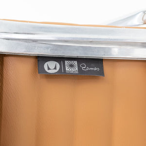 2010s Herman Miller Eames Aluminum Group Management Desk Chair Caramel Leather