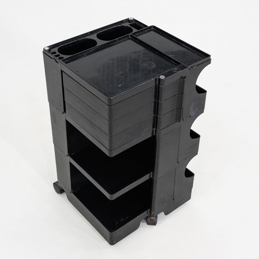 1970s Joe Colombo for Bieffeplast Boby B33 Rolling Storage Cart Office Organizer