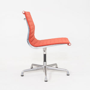 2006 Herman MillerEames Armless Aluminum Group Side / Desk Chair in Red 7x Avail