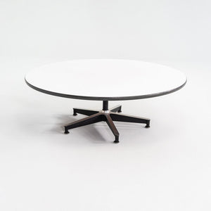C. 1956 Herman Miller Eames Coffee Table with White Laminate Top and 670 Base