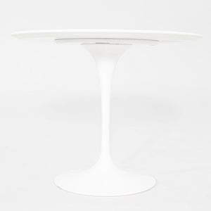 2019 Eero Saarinen for Knoll Tulip Dining Table with White Laminate 36" Top