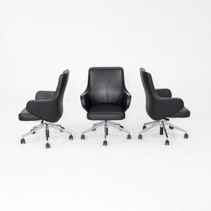 2012 Antonio Citterio for Vitra Grand Executive Chairs in Black Leather 13x Available