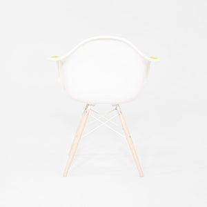2022 Herman Miller Eames DAW Dining Chair in Yellow w/ Eiffel Base 3x Available