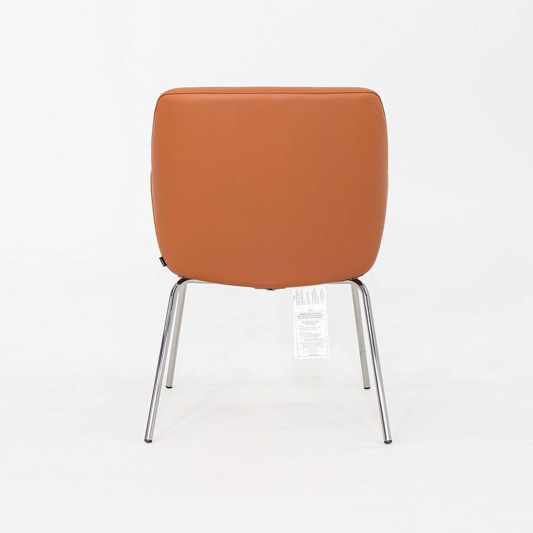 2020s Brian Kane for Coalesse Bindu Guest / Dining Chair in Cognac 12+ Available