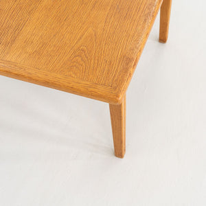 1978 Bill Stephens for Knoll 1300 Series Side End Table in Oak w/ Bentwood Legs