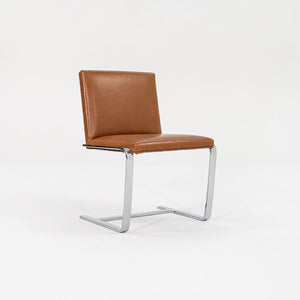 1970s Armless Brno Chair Mies van der Rohe for Knoll / Brueton / Gratz in Cognac