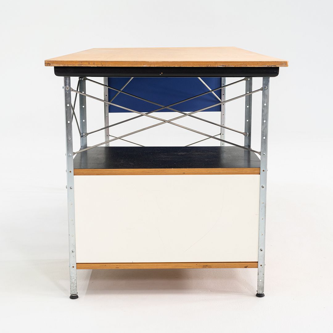 2000s Charles and Ray Eames for Herman Miller EDU Multicolor Desk w/ File Drawer