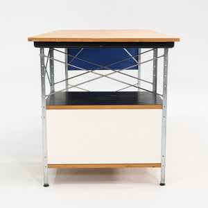 2000s Charles and Ray Eames for Herman Miller EDU Multicolor Desk w/ File Drawer
