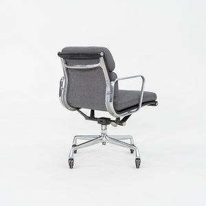 1977 Herman Miller Eames Soft Pad Aluminum Group Management Desk Chair in Grey